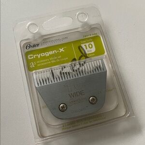 Oster CryogenX Detachable Pet Clipper Blade, Size 10 Wide